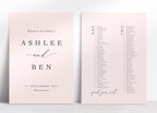 The Perfect Pair – Seating Plan & Welcome Sign Package 💍✨