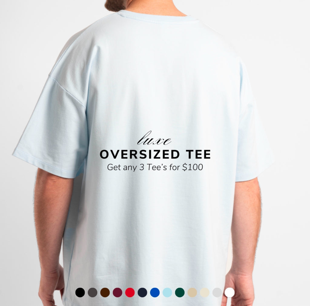 Custom Printed Oversized Tee