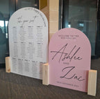 The Perfect Pair – Seating Plan & Welcome Sign Package 💍✨