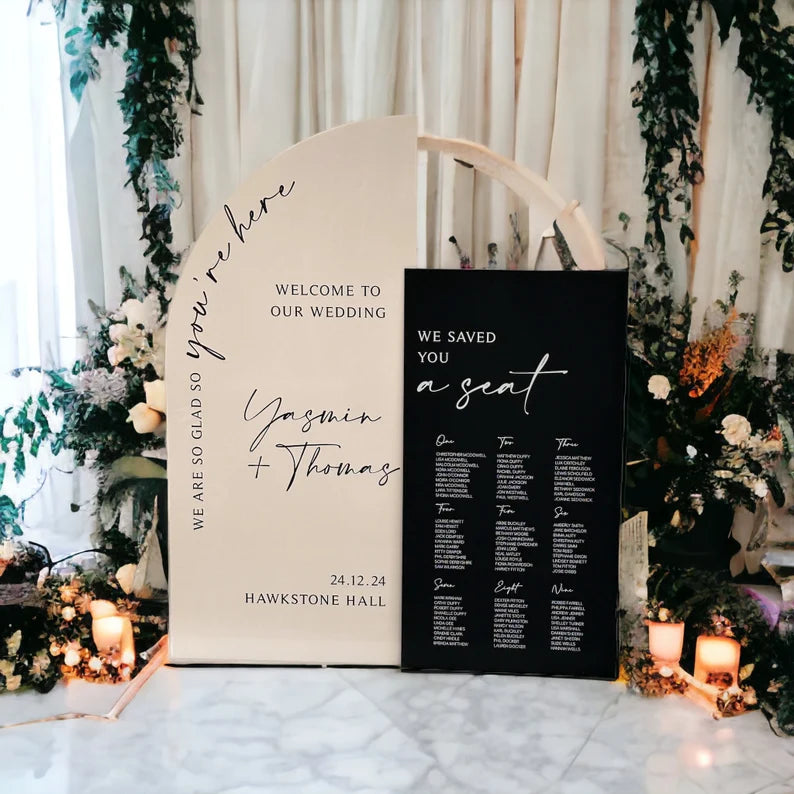 A1 Seating Plan Design & Print